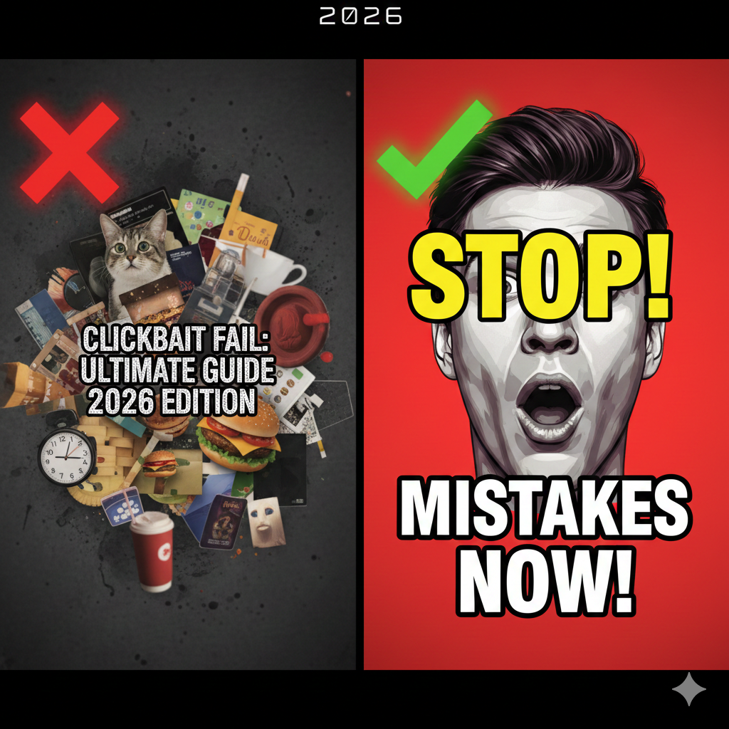 Common Thumbnail Mistakes to Avoid 2026